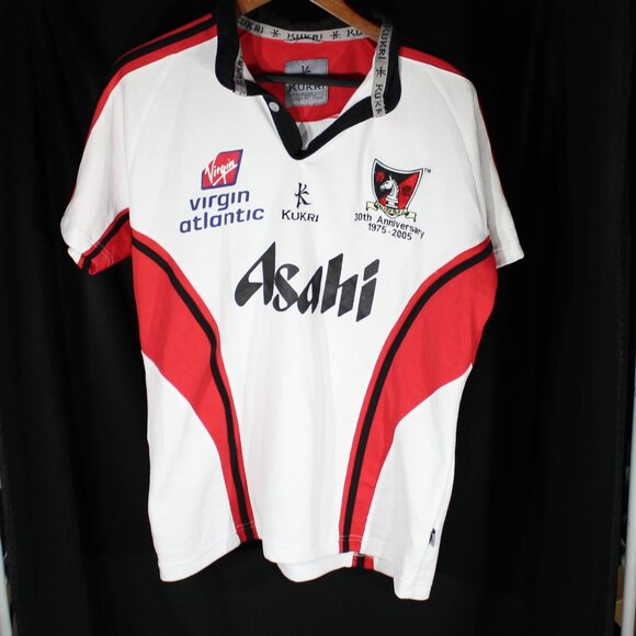Kukri Other - Kukri Asahi Beer, Virgin Atlantic, 30th Annv 2005 Rugby Jersey - Size Large